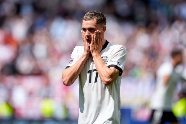 弗洛里安·维尔茨未能突破法国队。/ IMAGO/Goal Sports Images