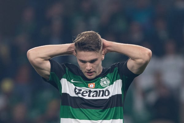 Viktor Gyökere 的未来似乎越来越复杂。/ IMAGO/ZUMA Press Wire