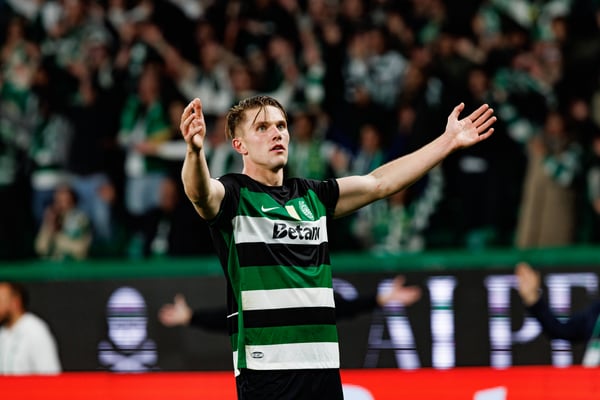 Viktor Gyökeres 不愿就自己不确定的未来做出任何明确的声明。/ IMAGO/Maciej Rogowski