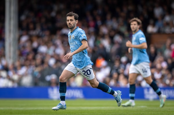 贝尔纳多·席尔瓦仍然与离开曼城传闻不绝。/ IMAGO/Every Second Media