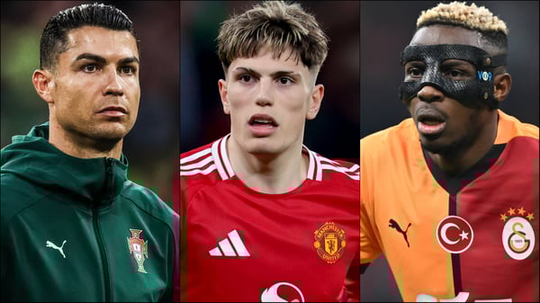 罗纳尔多、加纳乔和奥斯曼恩成为头条新闻。/ IMAGO/Nico Herbertz/Sportsphoto/ANP