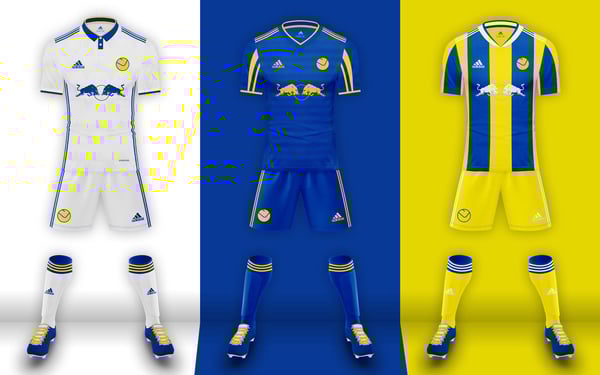 球迷绘制的利兹联队2025-26赛季球衣图片。/ X/LUFC Brady