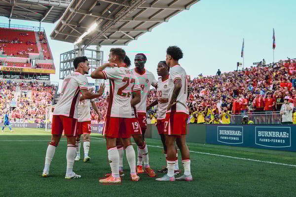 加拿大的目标不仅仅是参加明年夏天的世界杯。/图片由加拿大足球提供