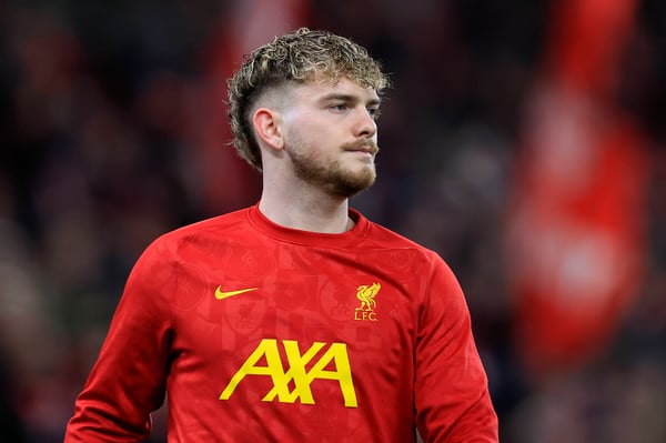 哈维·埃利奥特 (Harvey Elliott) 正在寻求更多的一线队出场时间,因此有传闻称他将离开利物浦。/ IMAGO/Pro Sports Images