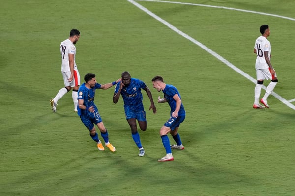 阿尔希拉尔队完成了本届赛事迄今为止最令人震惊的比赛之一。/IMAGO/ZUMA Press Wire