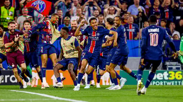 欧洲冠军联赛冠军巴黎圣日耳曼队是这项赛事的明星之一。/IMAGO/Goal Sports Images
