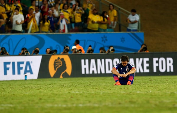 日本对阵哥伦比亚——2014年巴西世界杯——C组
