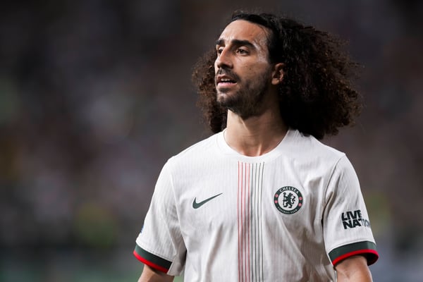 马克·库库雷拉 (Marc Cucurella) 上周末完成了一次助攻。/ IMAGO /Nicolo Campo