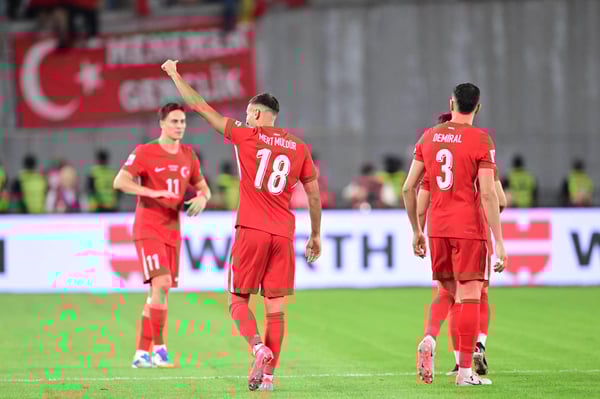 Mert Muldur 庆祝