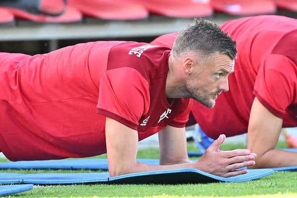杰米·瓦尔迪 (Jamie Vardy) 决心证明怀疑者是错误的。/ Marco Mantovani/GettyImages