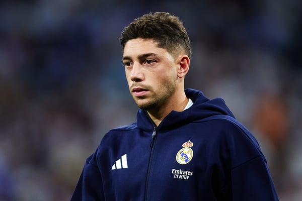 费德里科·巴尔韦德 (Federico Valverde) 与曼联有联系。/ Alvaro Medranda/Quality Sport Images/Getty Images