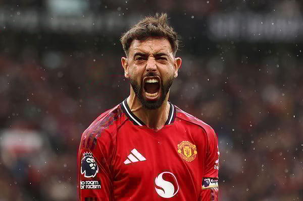 布鲁诺·费尔南德斯是最新加入精英俱乐部的球员。/ Jan Kruger/Getty Images