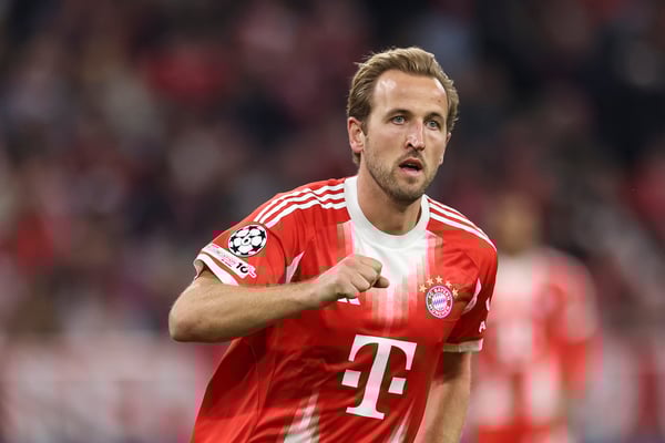 哈里·凯恩 (Harry Kane) 很可能在夏季离开。/ Maja Hitij/Getty Images
