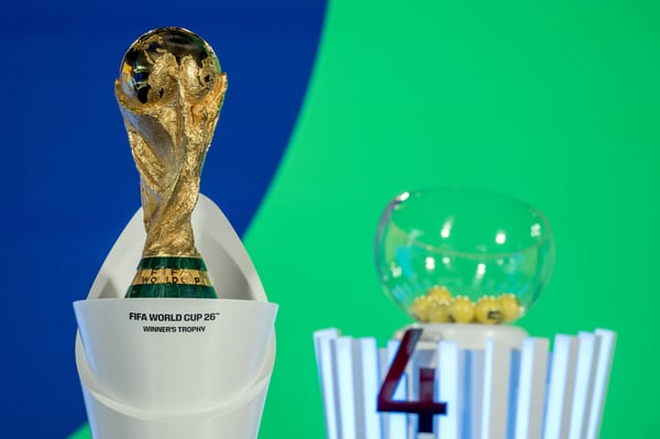 2026 年世界杯将在美国、加拿大和墨西哥举办。/ FABRICE COFFRINI/AFP via Getty Images
