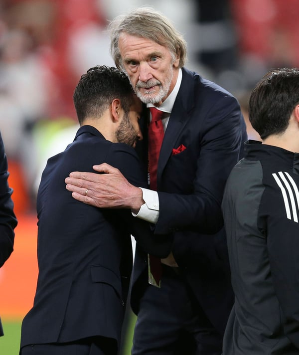 曼联主教练鲁本·阿莫林面临着巨大的压力。/ IMAGO/Colorsport