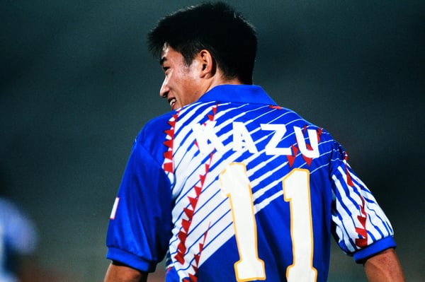1994 年世界杯美国预选赛期间的日本队三浦知良