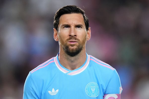 莱昂内尔·梅西正在追逐第二个 MLS MVP。/ Rich Storry/Getty Images