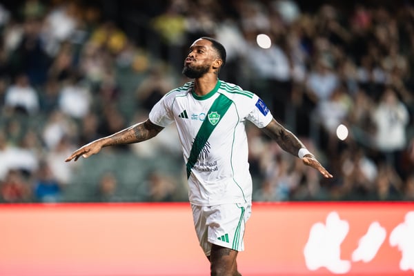 伊万·托尼 (Ivan Toney) 已进入英超联赛的视线。/Clicks Images/Getty Images