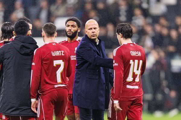 据信，Slot 没有遇到任何幕后问题。/ Sathire Kelpa/Eurasia Sport Images/Getty Images