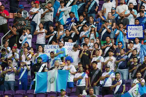 金杯赛期间的危地马拉球迷