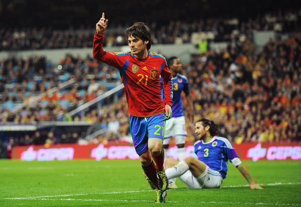 大卫·席尔瓦的球技非常流畅。/ Getty/Denis Doyle