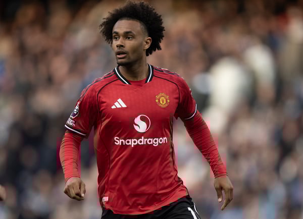 约书亚·齐尔克泽在曼联过得并不开心。/ Visionhaus/Getty Images