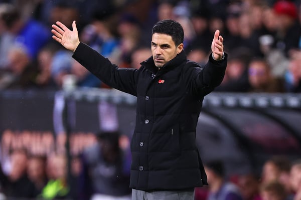 对阿森纳来说，有个坏消息。/ Robbie Jay Barratt/AMA/Getty Images