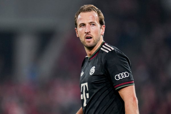 哈里凯恩可能会在明年夏天离开拜仁慕尼黑。 / Rene Nijhuis/MB Media/Getty Images