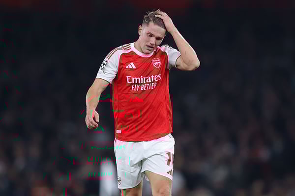 维克托·吉奥克雷斯正受肌肉伤病困扰。/ James Gill/Danehouse/Getty Images