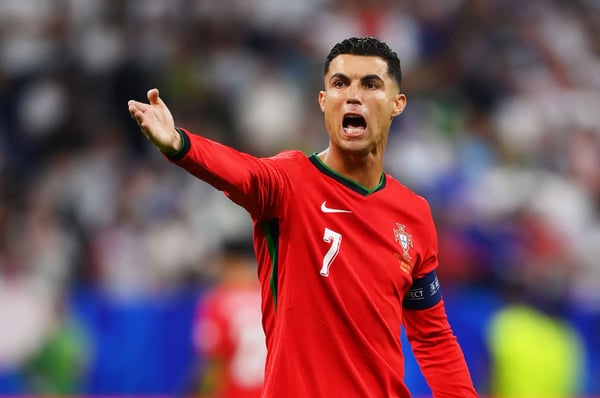 克里斯蒂亚诺·罗纳尔多已为葡萄牙国家队攻入143球。/ Justin Setterfield/Getty Images