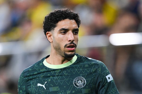 世界杯FIFA体育新闻：奥马尔·马尔穆什在曼城的表现令人眼前一亮。/ David Ramos/Getty Images