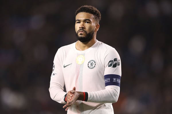 即便状态正佳的里斯·詹姆斯也未能阻止切尔西在周中比赛中丢分。/ Aziz Karimov/Getty Images