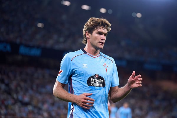 马科斯·阿隆索应该会在对阵老东家的比赛中首发。/ Jose Manuel Alvarez Rey/Getty Images