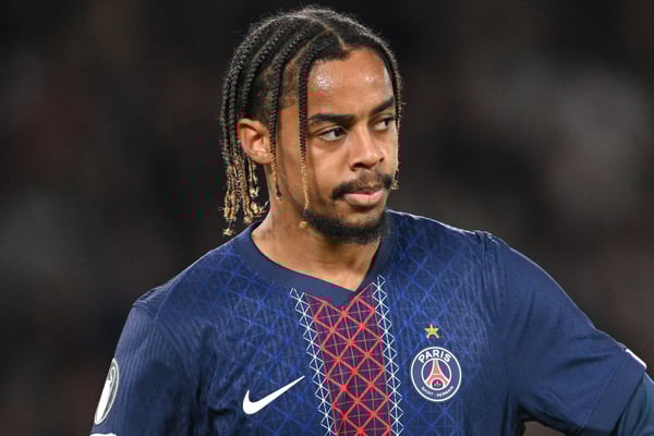 布拉德利·巴科拉多次与离开巴黎圣日耳曼的传闻联系在一起。/ Stuart Franklin/Getty Images