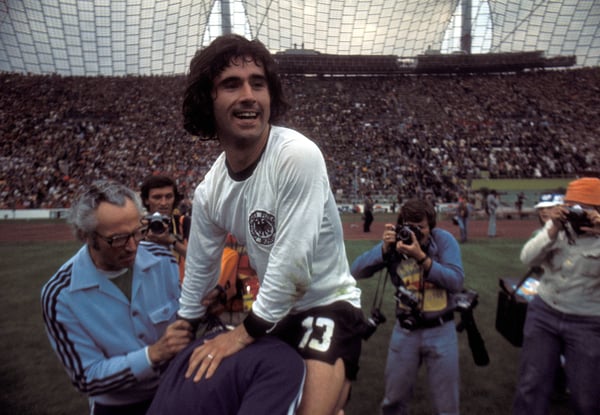 盖德·穆勒是拜仁慕尼黑队内的最佳射手。/ 图片/WEREK