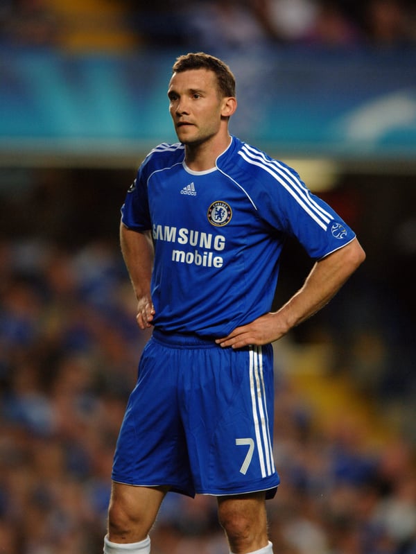 安德烈·舍甫琴科加盟切尔西时已接近职业生涯末期。/ Getty/原悦夫