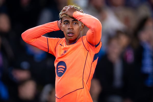 拉明·亚马尔本月将不会代表西班牙出战。/ Joris Verwijst/BSR Agency/Getty Images