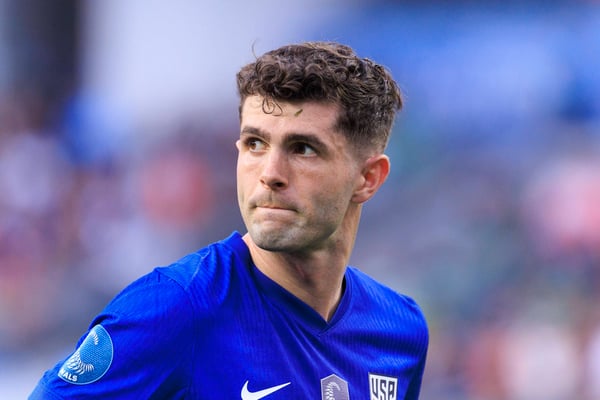 克里斯蒂安·普利西奇今年早些时候暂时退出了美国国家男子足球队。/ IMAGO/ZUMA Press Wire