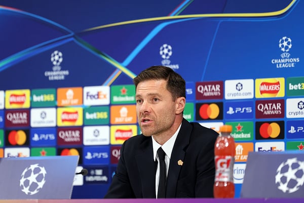 哈维·阿隆索是皇家马德里队的主教练。/ Matt McNulty/Getty Images