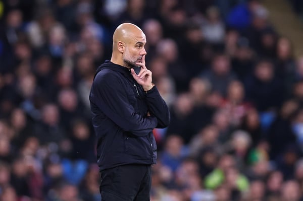 瓜迪奥拉和曼城将目光转向了其他目标。/ Robbie Jay Barratt/AMA/Getty Images