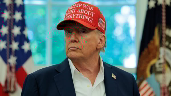 特朗普给鲁尼留下了深刻的印象。/ Chip Somodevilla/Getty Images