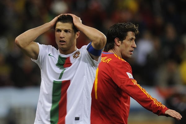 葡萄牙队被最终的冠军淘汰出局。/ 刘瑾/法新社/盖蒂图片社