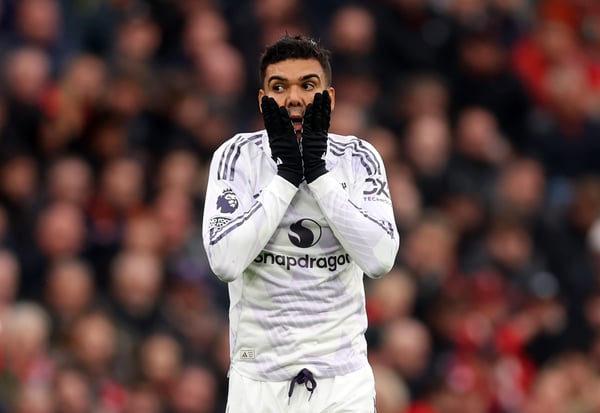 卡塞米罗的薪水可谓相当丰厚。/ Carl Recine/Getty Images