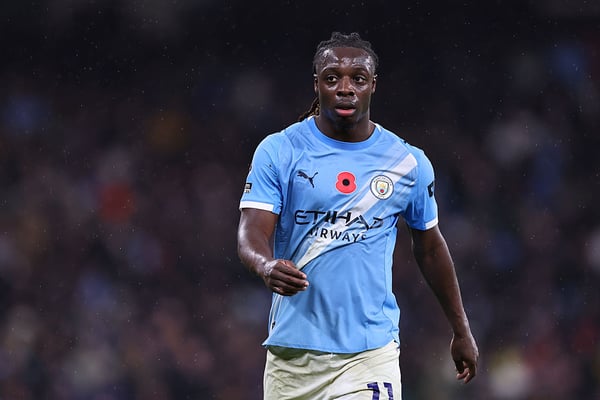 杰里米·多库本赛季的比赛水平更上一层楼。/ Robbie Jay Barratt/AMA/Getty Images