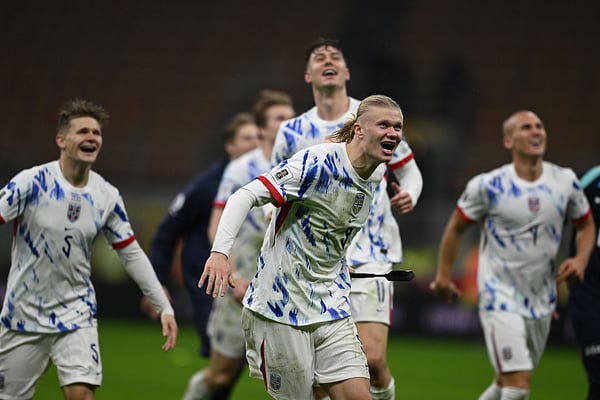 埃尔林·哈兰德领衔的挪威队是许多国家都想避而远之的球队。/ 图片社/Getty Images