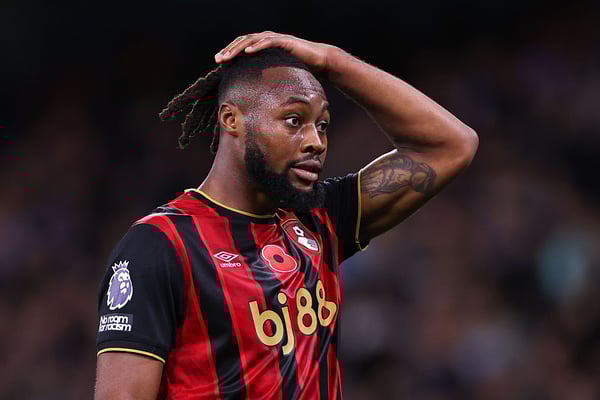 伯恩茅斯或许已经做好了让安托万·塞梅尼奥在一月份离队的准备。/ Robbie Jay Barratt/AMA/Getty Images