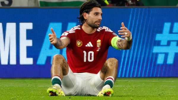 多米尼克·索博斯莱的世界杯梦想破灭了。 /Laszlo Szirtesi/Getty Images