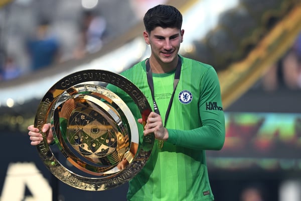 比利时门将迈克·彭德斯入选了切尔西2025年世俱杯阵容。/ 图片来源:图片社/Getty Images