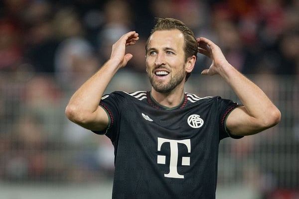 哈里·凯恩是巴塞罗那梦寐以求的引援。/ Inaki Esnaola/Getty Images