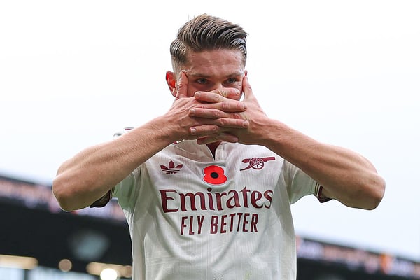 维克托·吉奥克雷斯可能不会出战周日的北伦敦德比。/ James Gill/Danehouse/Getty Images